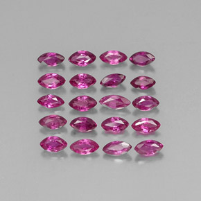 Achetez naturel ct rose rubis gems, marquise, en provenance thaïlande chez gemselect. en stock, livraison internationale!