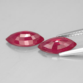 Achetez naturel ct rose rubis gems, marquise, en provenance madagascar chez gemselect. en stock, livraison internationale!