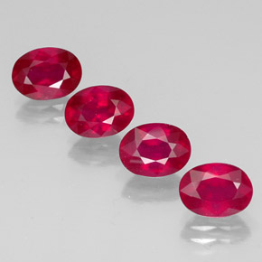 Achetez naturel ct rouge rubis gems, coupe ovale, en provenance madagascar chez gemselect. en stock, livraison internationale!