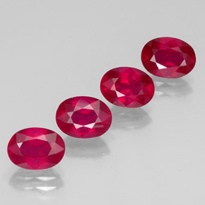 Achetez naturel ct rouge rubis gems, coupe ovale, en provenance madagascar chez gemselect. en stock, livraison internationale!