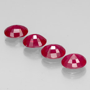 Achetez naturel ct rouge rubis gems, coupe ovale, en provenance madagascar chez gemselect. en stock, livraison internationale!