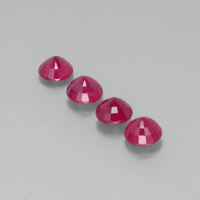 Achetez naturel ct rouge rubis gems, coupe roude, en provenance madagascar chez gemselect. en stock, livraison internationale!