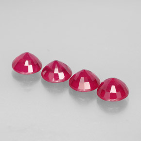 Achetez naturel ct rouge rubis gems, coupe roude, en provenance madagascar chez gemselect. en stock, livraison internationale!