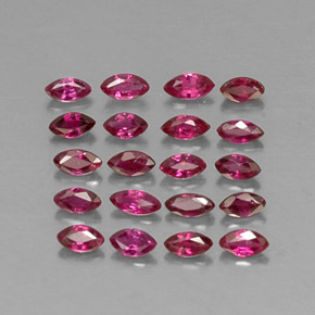 Achetez naturel ct rouge rubis gems, marquise, en provenance thaïlande chez gemselect. en stock, livraison internationale!