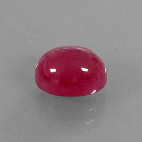 Rubis rouge naturelle transparent, 3,30 ct, transparent / translucide