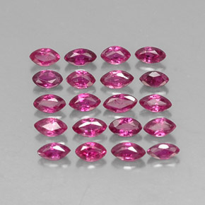 Achetez naturel ct rouge rubis gems, marquise, en provenance thaïlande chez gemselect. en stock, livraison internationale!