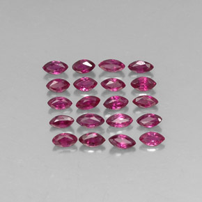 Achetez naturel ct rouge rubis gems, marquise, en provenance thaïlande chez gemselect. en stock, livraison internationale!