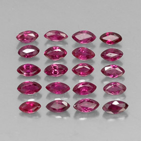 Achetez naturel ct rouge rubis gems, marquise, en provenance thaïlande chez gemselect. en stock, livraison internationale!