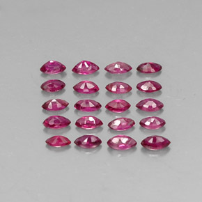 Achetez naturel ct rouge rubis gems, marquise, en provenance thaïlande chez gemselect. en stock, livraison internationale!