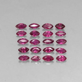 Achetez naturel ct rouge rubis gems, marquise, en provenance thaïlande chez gemselect. en stock, livraison internationale!