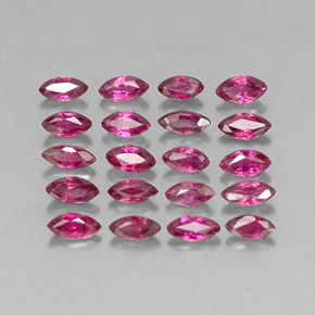 Achetez naturel ct rouge rubis gems, marquise, en provenance thaïlande chez gemselect. en stock, livraison internationale!