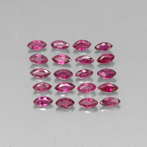 Achetez naturel ct rouge rubis gems, marquise, en provenance thaïlande chez gemselect. en stock, livraison internationale!