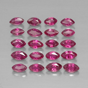 Achetez naturel ct rouge rubis gems, marquise, en provenance thaïlande chez gemselect. en stock, livraison internationale!