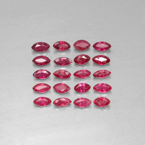 Achetez naturel ct rouge rubis gems, marquise, en provenance thaïlande chez gemselect. en stock, livraison internationale!