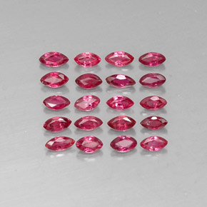 Achetez naturel ct rouge rubis gems, marquise, en provenance thaïlande chez gemselect. en stock, livraison internationale!