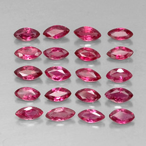Achetez naturel ct rouge rubis gems, marquise, en provenance thaïlande chez gemselect. en stock, livraison internationale!