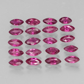 Achetez naturel ct rouge rubis gems, marquise, en provenance thaïlande chez gemselect. en stock, livraison internationale!