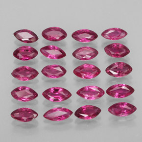 Achetez naturel ct rouge rubis gems, marquise, en provenance thaïlande chez gemselect. en stock, livraison internationale!