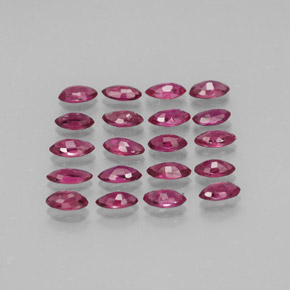 Achetez naturel ct rouge rubis gems, marquise, en provenance thaïlande chez gemselect. en stock, livraison internationale!