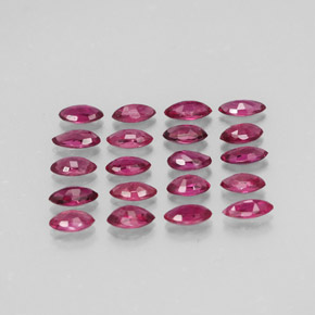 Achetez naturel ct rouge rubis gems, marquise, en provenance thaïlande chez gemselect. en stock, livraison internationale!