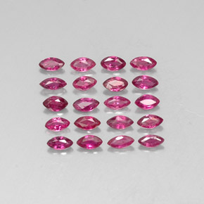 Achetez naturel ct rouge rubis gems, marquise, en provenance thaïlande chez gemselect. en stock, livraison internationale!