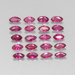 Achetez naturel ct rouge rubis gems, marquise, en provenance thaïlande chez gemselect. en stock, livraison internationale!