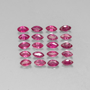 Achetez naturel ct rouge rubis gems, marquise, en provenance thaïlande chez gemselect. en stock, livraison internationale!