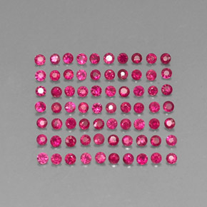 Achetez naturel ct rouge rubis gems, coupe roude, en provenance myanmar (birmanie) chez gemselect. en stock, livraison internationale!