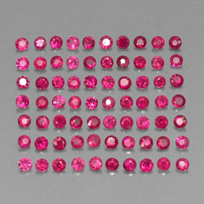 Achetez naturel ct rouge rubis gems, coupe roude, en provenance myanmar (birmanie) chez gemselect. en stock, livraison internationale!