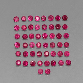 Achetez naturel ct rouge rubis gems, coupe roude, en provenance myanmar (birmanie) chez gemselect. en stock, livraison internationale!