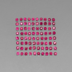 Achetez naturel ct rouge rubis gems, coupe roude, en provenance myanmar (birmanie) chez gemselect. en stock, livraison internationale!