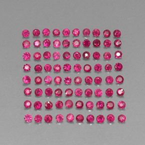 Achetez naturel ct rouge rubis gems, coupe roude, en provenance myanmar (birmanie) chez gemselect. en stock, livraison internationale!