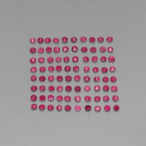 Achetez naturel ct rouge rubis gems, coupe roude, en provenance myanmar (birmanie) chez gemselect. en stock, livraison internationale!