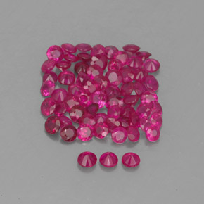 Achetez naturel ct rouge rubis gems, coupe roude, en provenance myanmar (birmanie) chez gemselect. en stock, livraison internationale!