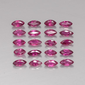Achetez naturel ct rouge rubis gems, marquise, en provenance thaïlande chez gemselect. en stock, livraison internationale!