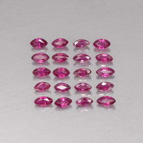 Achetez naturel ct rouge rubis gems, marquise, en provenance thaïlande chez gemselect. en stock, livraison internationale!