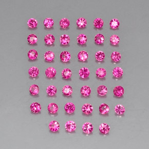 Achetez naturel ct rose rubis gems, coupe roude, en provenance myanmar (birmanie) chez gemselect. en stock, livraison internationale!