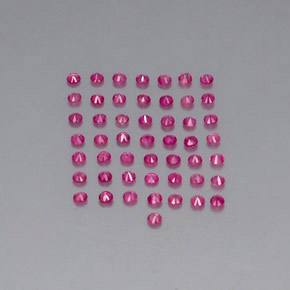 Achetez naturel ct rouge rubis gems, coupe roude, en provenance myanmar (birmanie) chez gemselect. en stock, livraison internationale!
