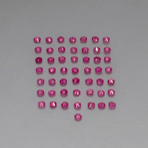 Achetez naturel ct rouge rubis gems, coupe roude, en provenance myanmar (birmanie) chez gemselect. en stock, livraison internationale!