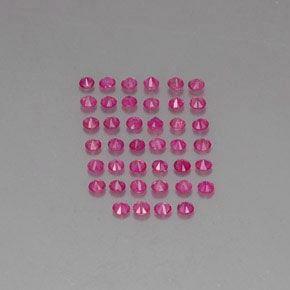 Achetez naturel ct rouge rubis gems, coupe roude, en provenance myanmar (birmanie) chez gemselect. en stock, livraison internationale!