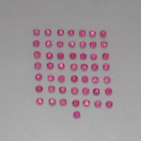 Achetez naturel ct rose rubis gems, coupe roude, en provenance myanmar (birmanie) chez gemselect. en stock, livraison internationale!