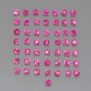 Achetez naturel ct rose rubis gems, coupe roude, en provenance myanmar (birmanie) chez gemselect. en stock, livraison internationale!