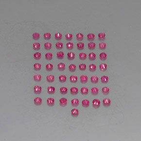 Achetez naturel ct rouge rubis gems, coupe roude, en provenance myanmar chez gemselect. en stock, livraison internationale!