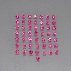 Achetez naturel ct rose rubis gems, coupe roude, en provenance myanmar (birmanie) chez gemselect. en stock, livraison internationale!