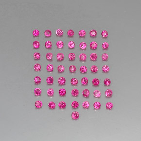 Achetez naturel ct rose rubis gems, coupe roude, en provenance myanmar (birmanie) chez gemselect. en stock, livraison internationale!
