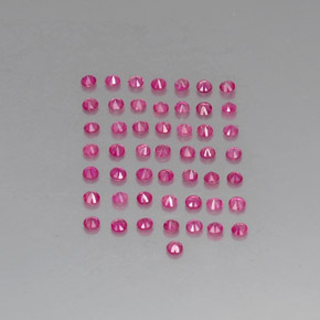 Achetez naturel ct rose rubis gems, coupe roude, en provenance myanmar (birmanie) chez gemselect. en stock, livraison internationale!