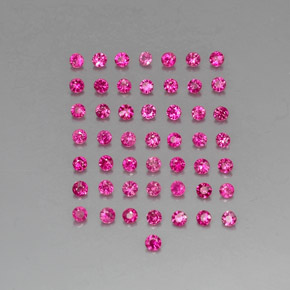 Achetez naturel ct rouge rubis gems, coupe roude, en provenance myanmar (birmanie) chez gemselect. en stock, livraison internationale!