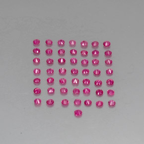 Achetez naturel ct rouge rubis gems, coupe roude, en provenance myanmar (birmanie) chez gemselect. en stock, livraison internationale!