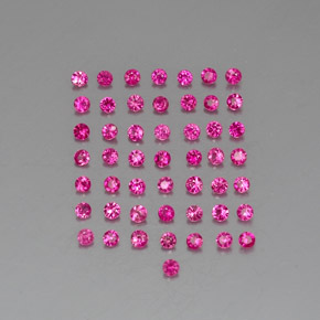 Achetez naturel ct rose rubis gems, coupe roude, en provenance myanmar (birmanie) chez gemselect. en stock, livraison internationale!