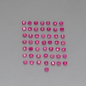 Achetez naturel ct rose rubis gems, coupe roude, en provenance myanmar (birmanie) chez gemselect. en stock, livraison internationale!